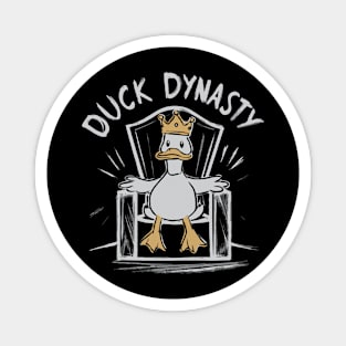 Duck dynasty - funny king Magnet